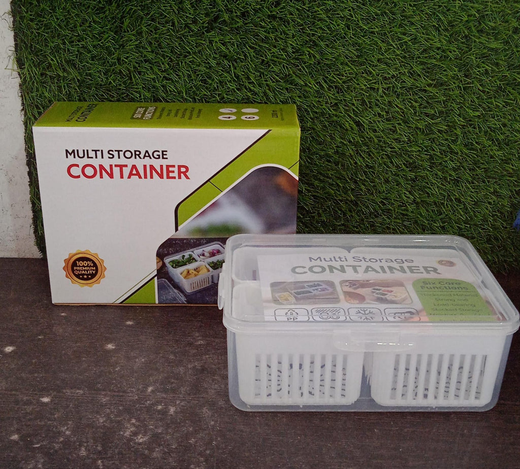 Fridge Storage Box – Airtight Food & Veggie Organizer | Tidy Table