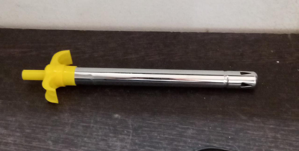 Sturdy stainless steel gas lighter ensuring safe and long-lasting stove ignition.