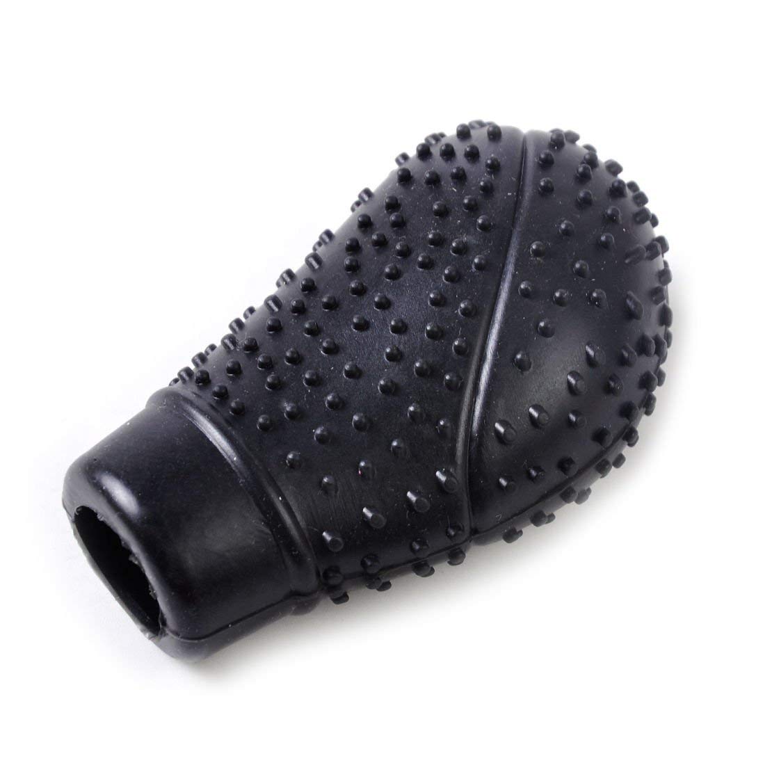Ergonomic silicone cover for car gear levers, providing a comfortable grip.