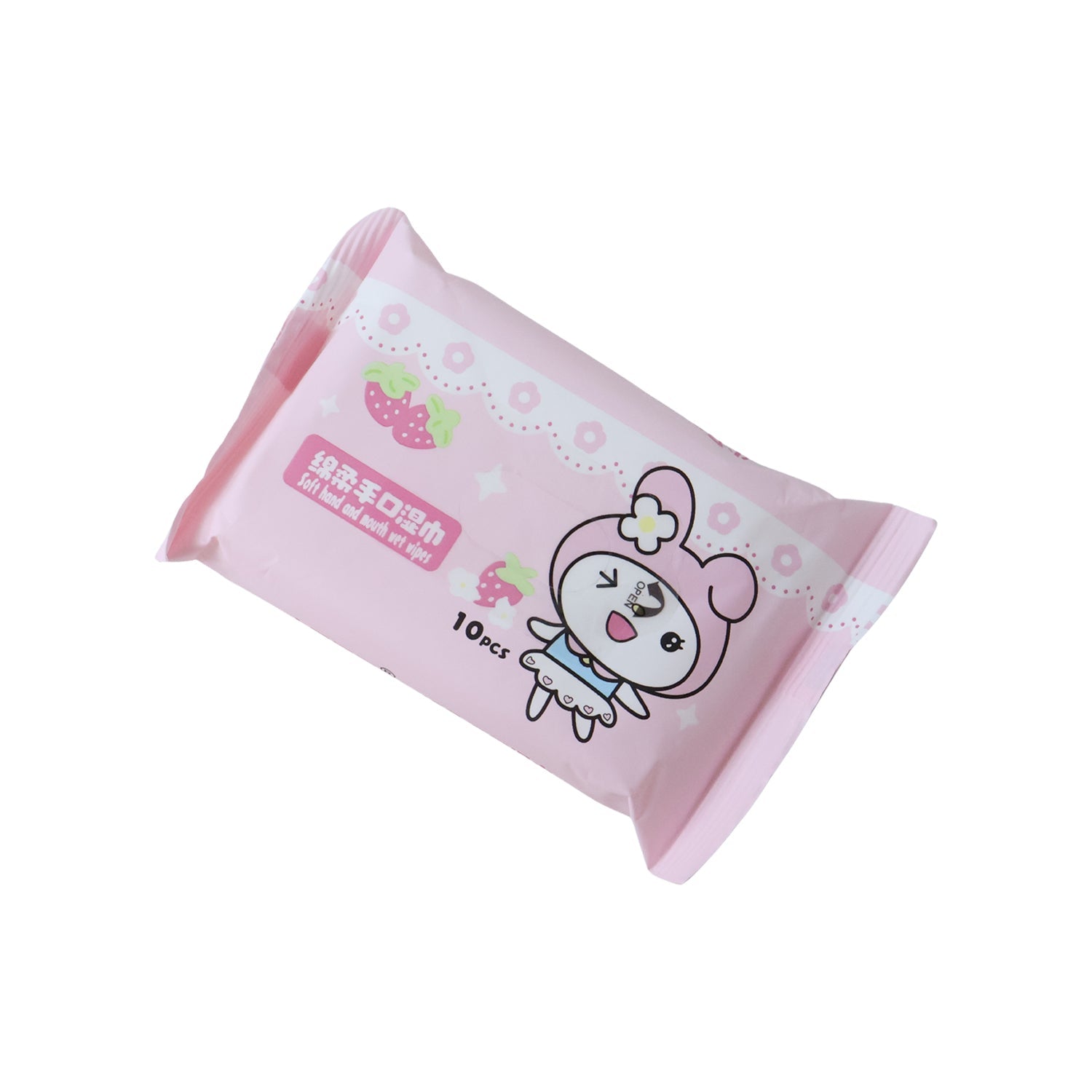 Opened pack of soft wet wipes showing moist, gentle cloths