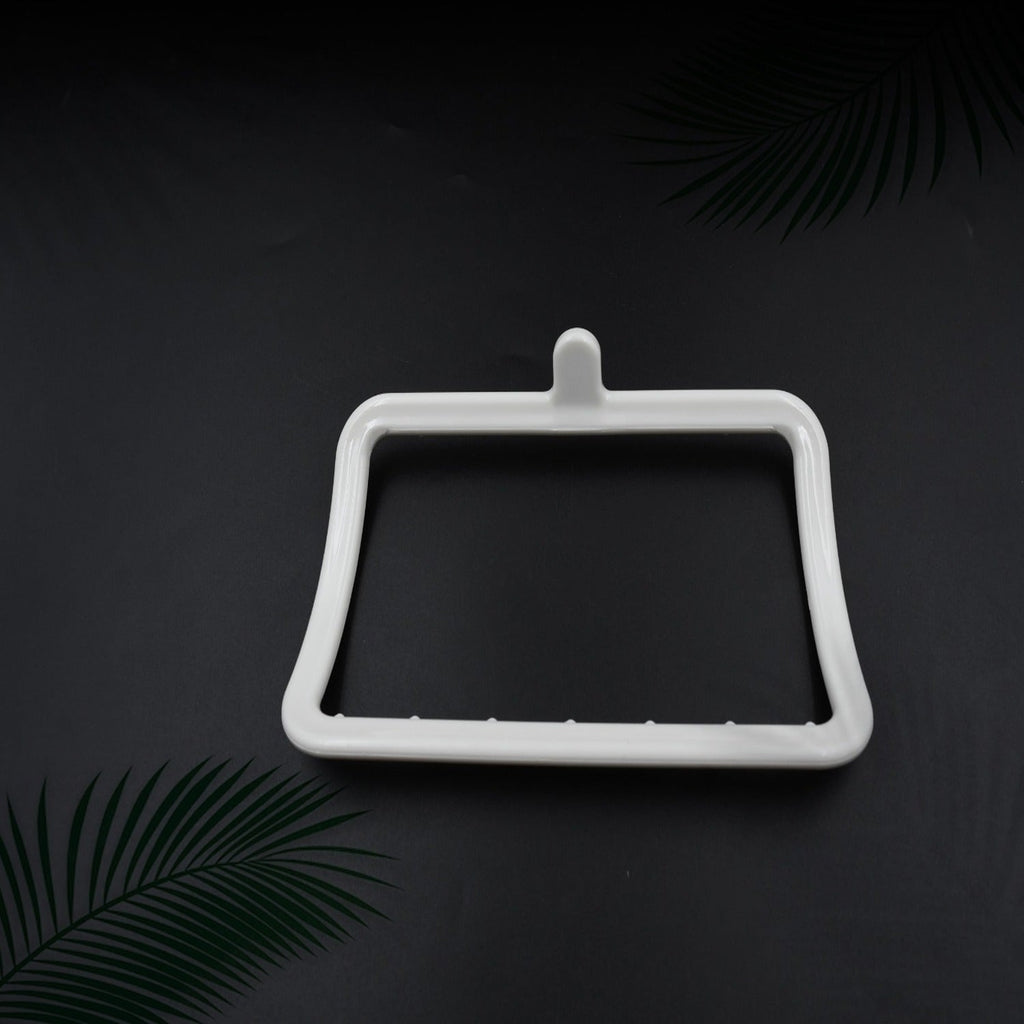 Versatile adhesive towel holder, ideal for optimizing storage in compact Indian home spaces.