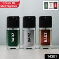 Unisex aromatic fragrance set in 20ml bottles for travel convenience