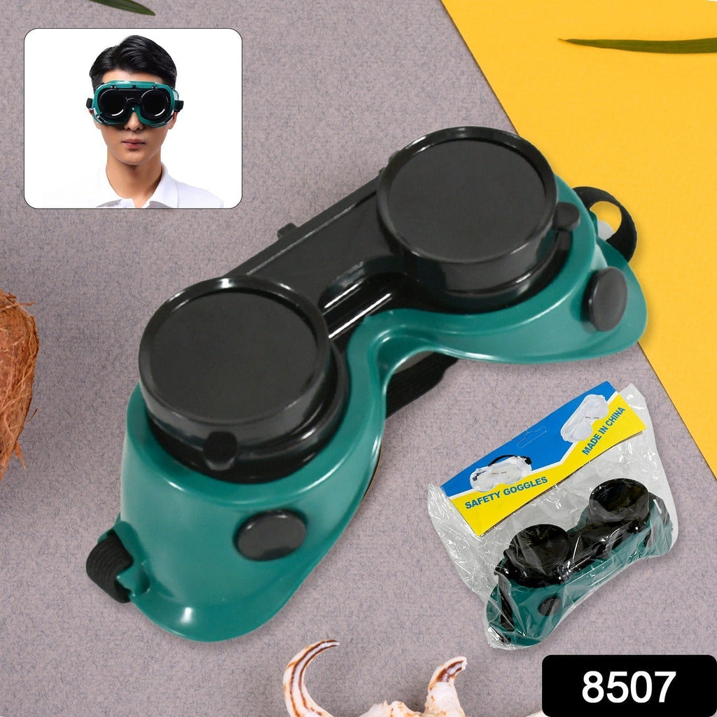 Person wearing BoltForce Welding Goggles for eye protection during work