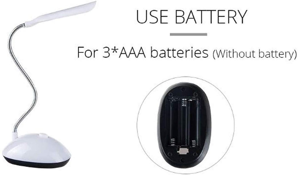 Ergonomic portable LED reading light providing even illumination.