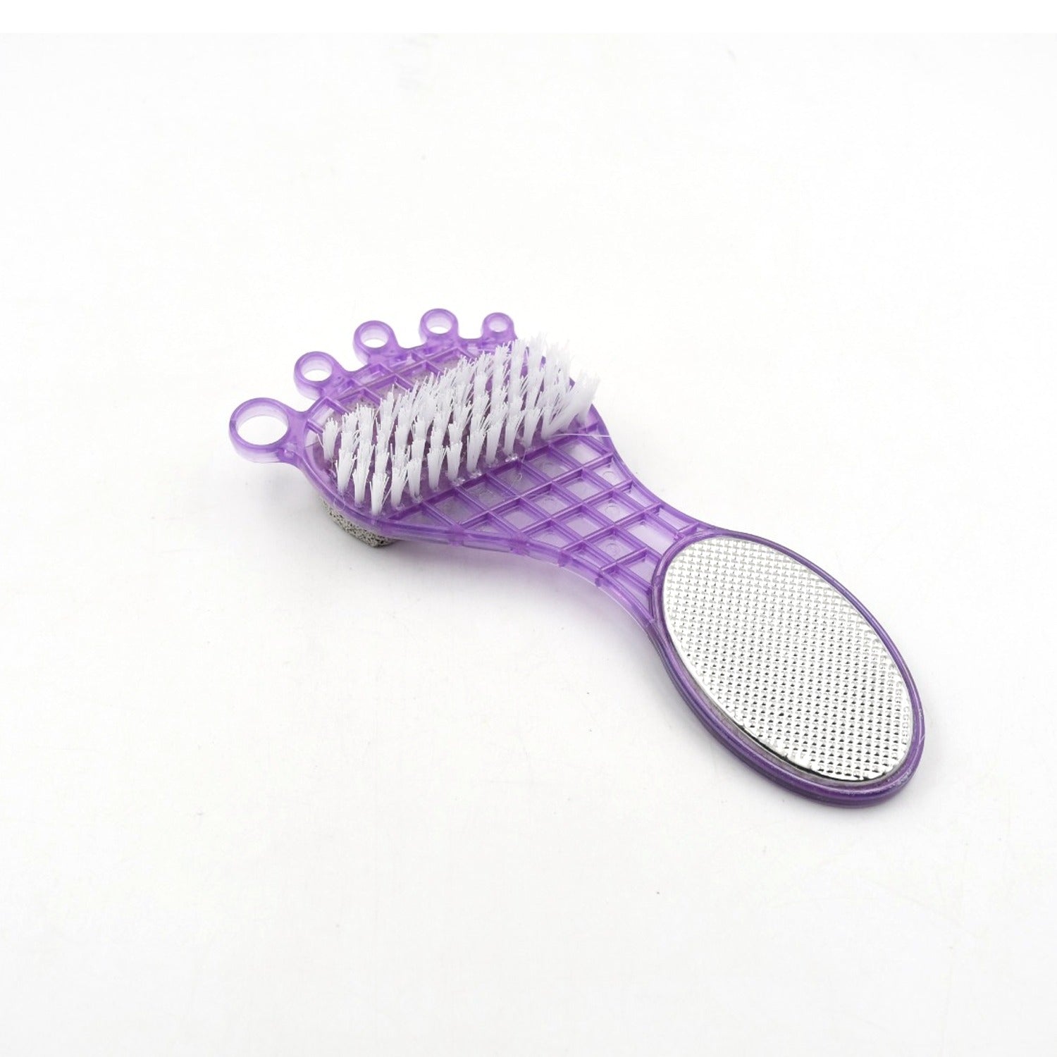 VelvaBloom 4-in-1 Pedicure Tool showing pumice stone and emery file on opposite sides.