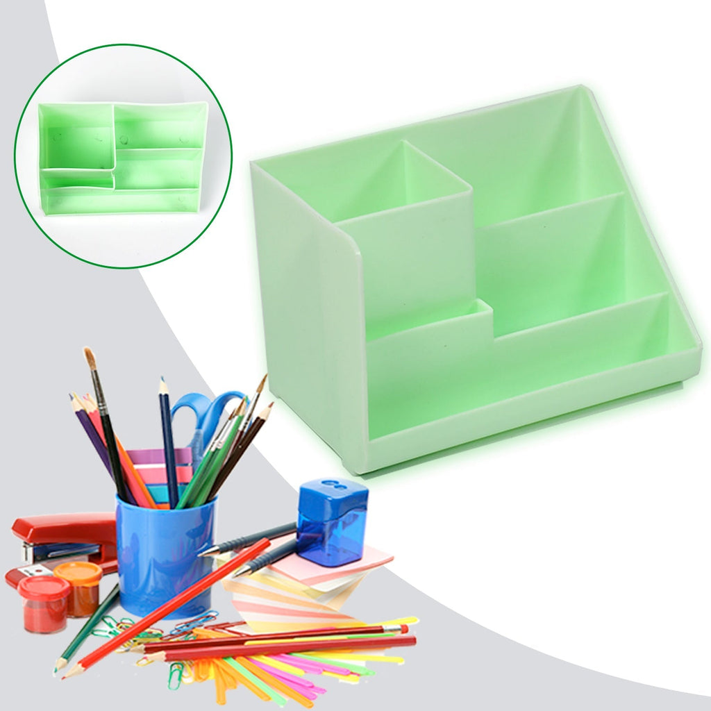 Another angle of the practical desk organizer with multiple sections.