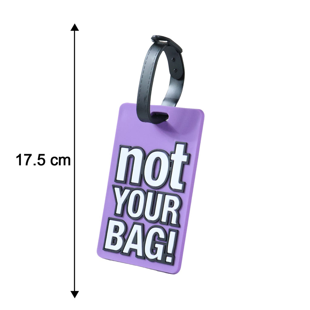 airport luggage tag label for quick spotting