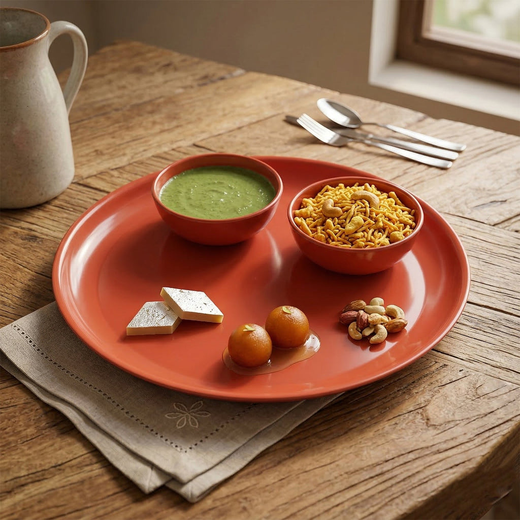 Tableware serving dish set for family gatherings
