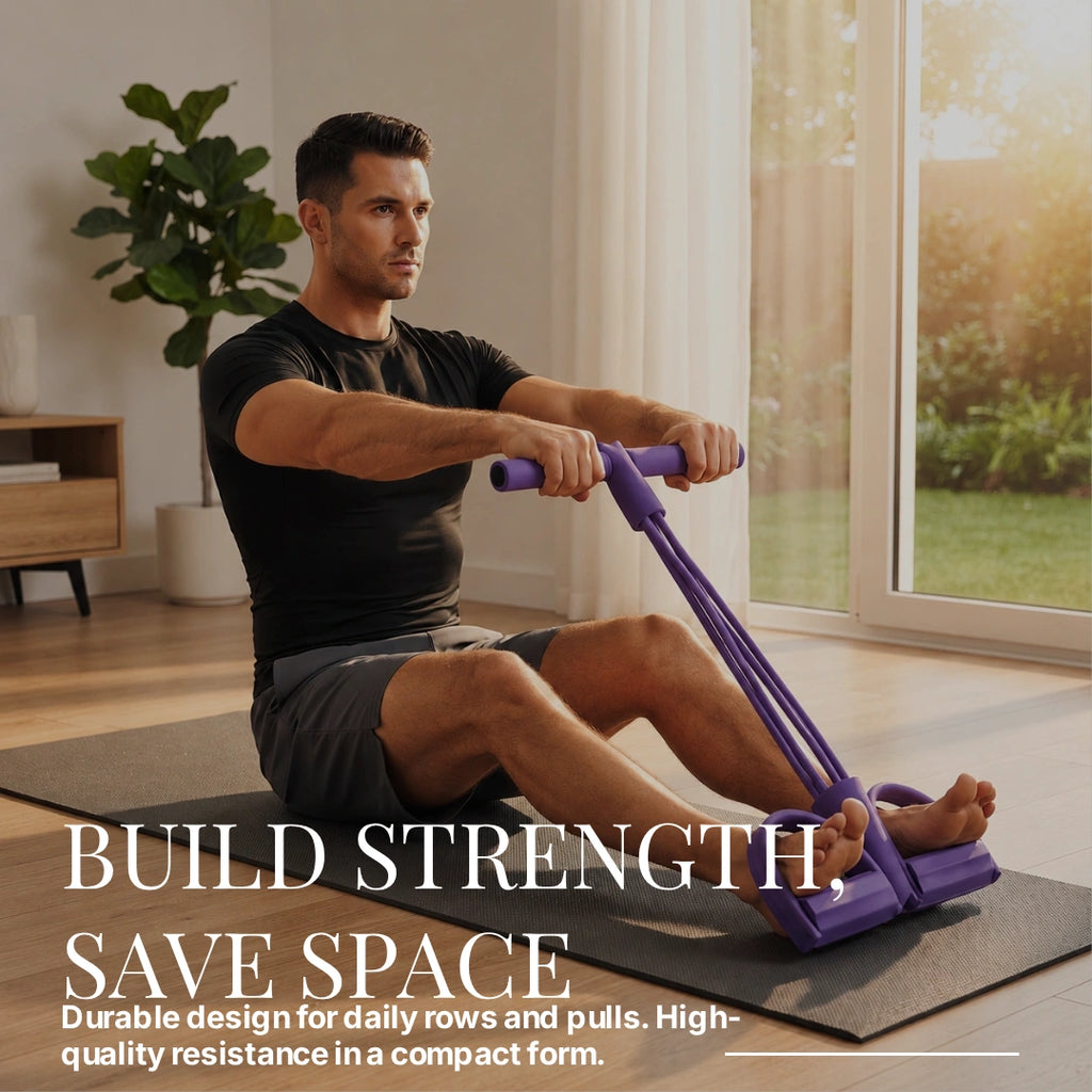 Multifunction Pull Rope Resistance Band Trainer