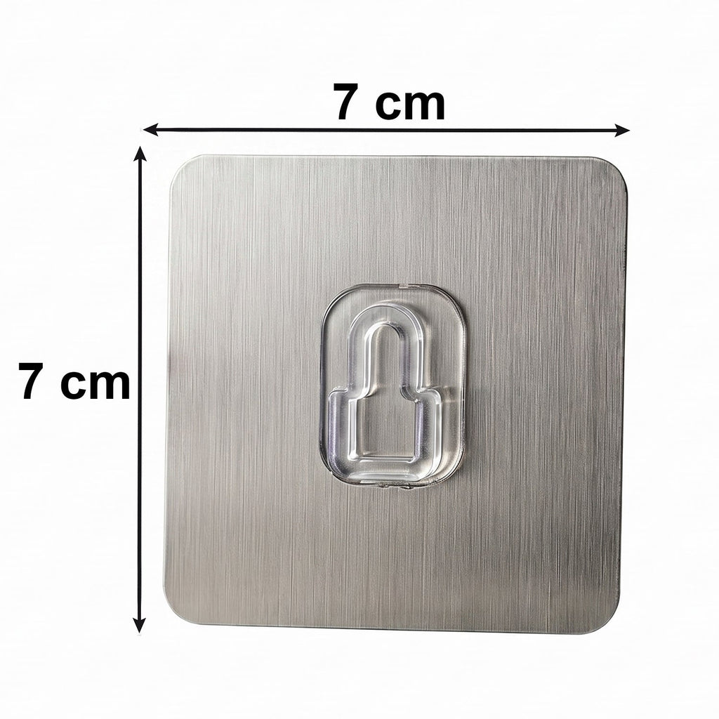 Wall hook hanging towels in bathroom