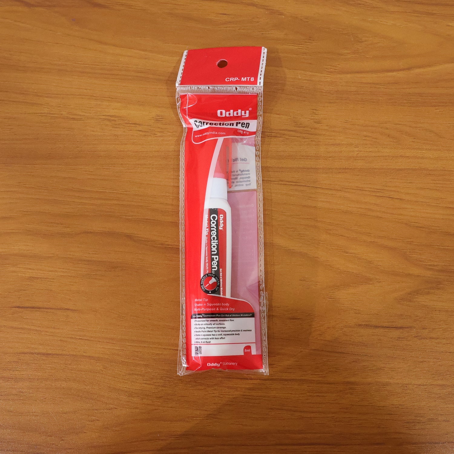 portable compact correction fluid pen for everyday use